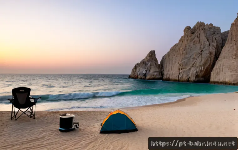 바레인의 해변 캠핑 관련 이미지 1